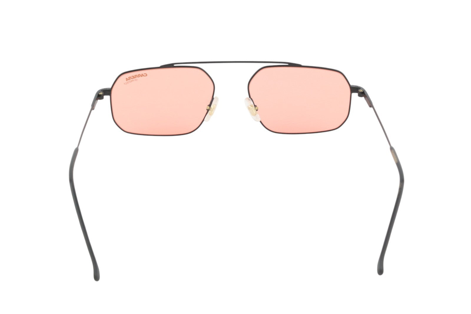 CARRERA OITUZ vyriški akiniai nuo saulės unisex su violetiniais lęšiais, logotipu ir UV apsauga 2016T/S