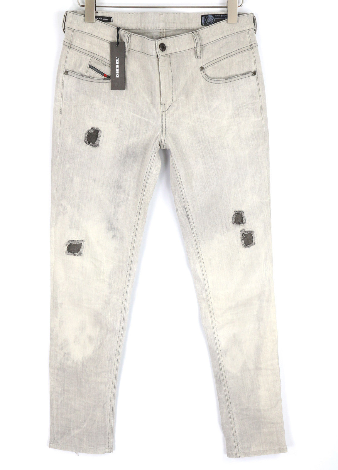 DIESEL D.N.A. Belthy 0676M Women Jeans W29/L32 Regular Slim Straight Low RRP€180