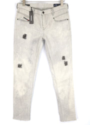 DIESEL D.N.A. Belthy 0676M Women Jeans W29/L32 Regular Slim Straight Low RRP€180