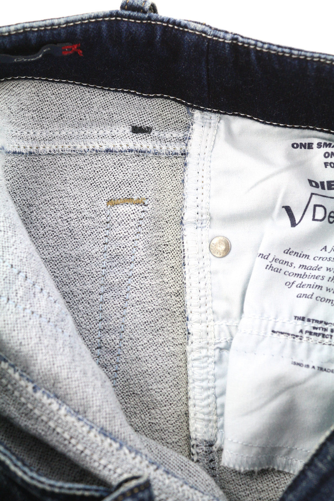 DIESEL Grupee-Ne 0607U Women Jeans W23 Jogg Denim Sweat Skinny Fit Blue RRP€250