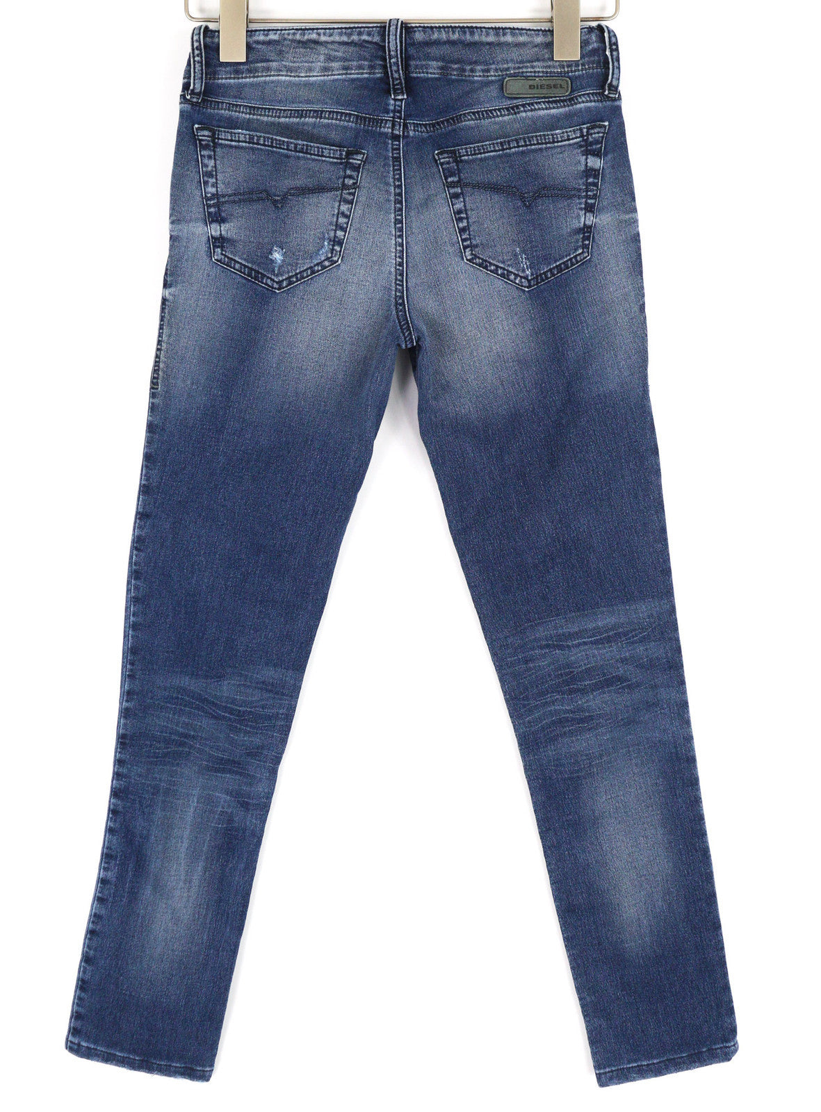 DIESEL Grupee-Ne 0662L Women Jeans W25 Jogg Denim Sweat Skinny Fit RRP€250