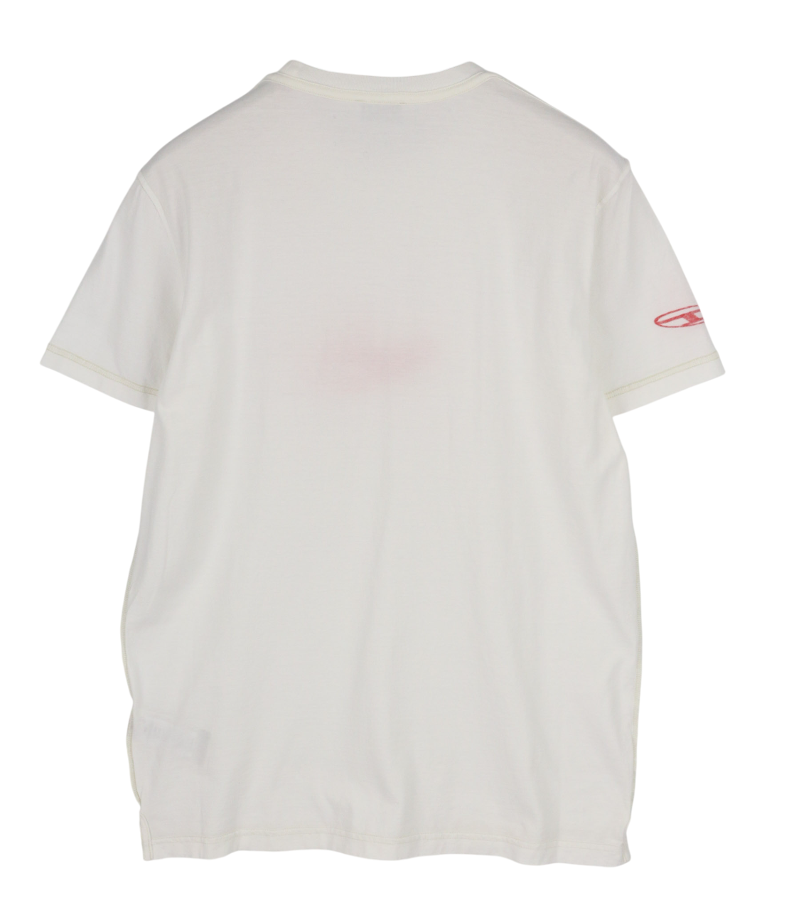 DIESEL T-Diebind-Slits-E1 Men T-Shirt L Short Sleeve Crew Collar Tricot RRP€80