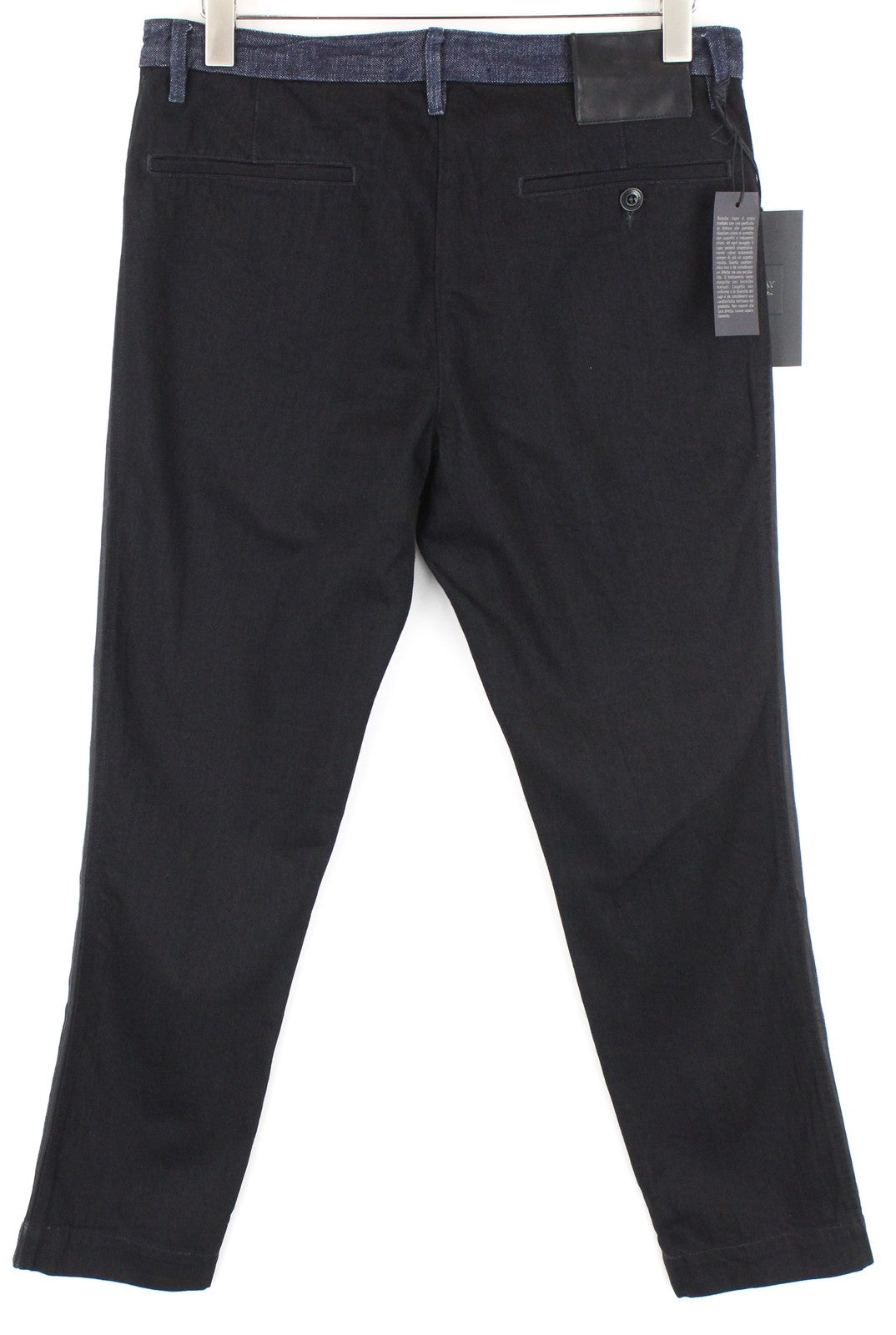 REPLAY Atelier vyriški džinsai W33/L30 Slim tamsiai mėlyni medvilniniai laisvalaikio stiliaus 