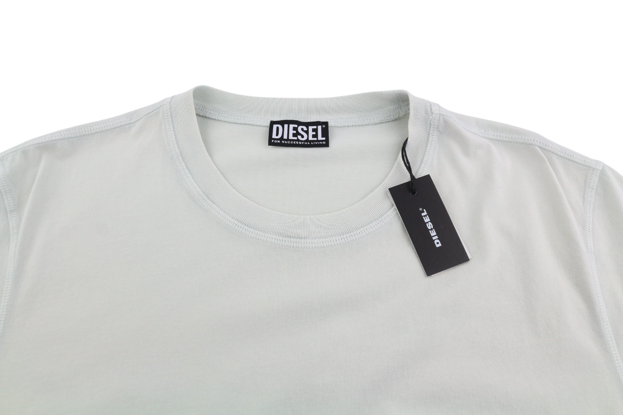 DIESEL T-Worky-Mohi-B1 Men T-Shirt L Short Sleeve Crew Collar Tricot RRP€90