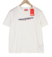 DIESEL T-Reg-Ind moteriški marškinėliai XL dydžio trumpomis rankovėmis, apvalia apykakle, trikotažiniai, RRP 90 € 