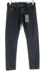 DIESEL Thommer 084NK vyriški džinsai W28/L32 Slim Skinny Navy Cotton elastinga 