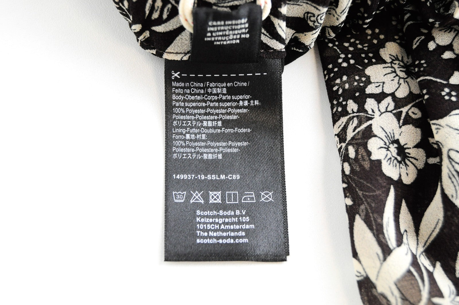 MAISON SCOTCH Moteriškas sijonas „The Poolside“ XL dydžio rudas gėlėtas, klostuotas, midi ilgio su pamušalu. 