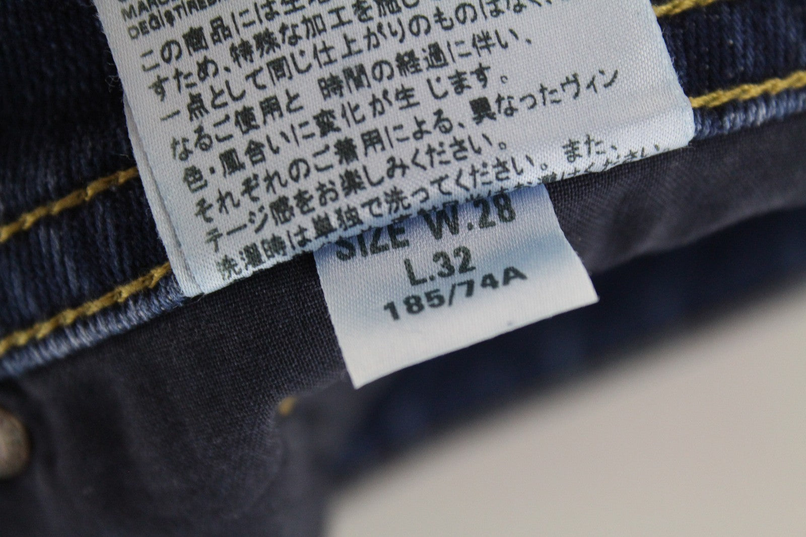 DIESEL Thommer 0870F vyriški džinsai W28/L32 Slim Skinny mėlyni, skalbtos medvilnės, tamprios 