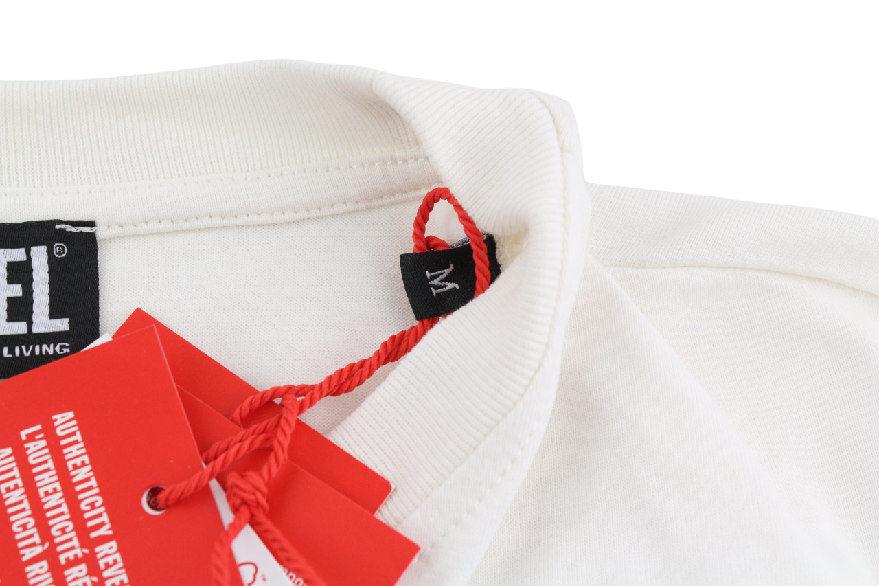 DIESEL T-Diegor-HS1 vyriški marškinėliai M trumpomis rankovėmis, apvalia apykakle, trikotažiniai 