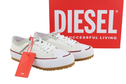 DIESEL S-Principia žemakulniai vyriški sportbačiai, EU41, balti, suvarstomi, žemakulniai, RRP 185 € 