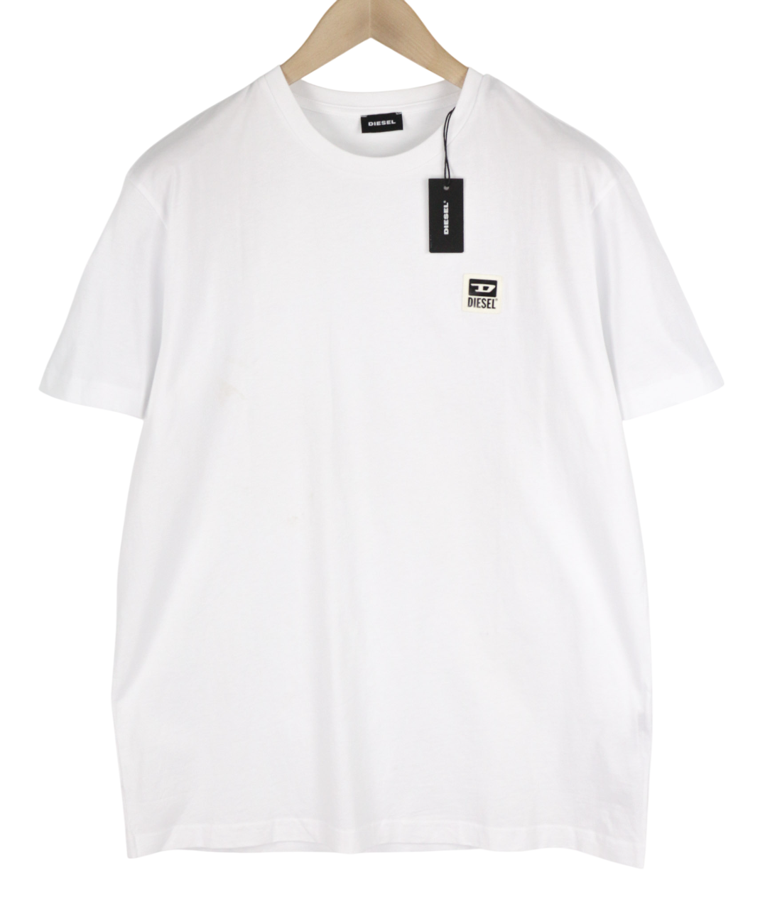 DIESEL T-Diegos-K30 vyriški marškinėliai trumpomis rankovėmis, apvalia apykakle, laisvalaikio stiliaus. 