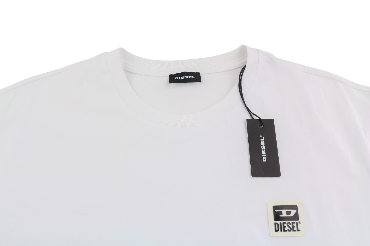 DIESEL T-Diegos-K30 vyriški marškinėliai trumpomis rankovėmis, apvalia apykakle, laisvalaikio stiliaus. 