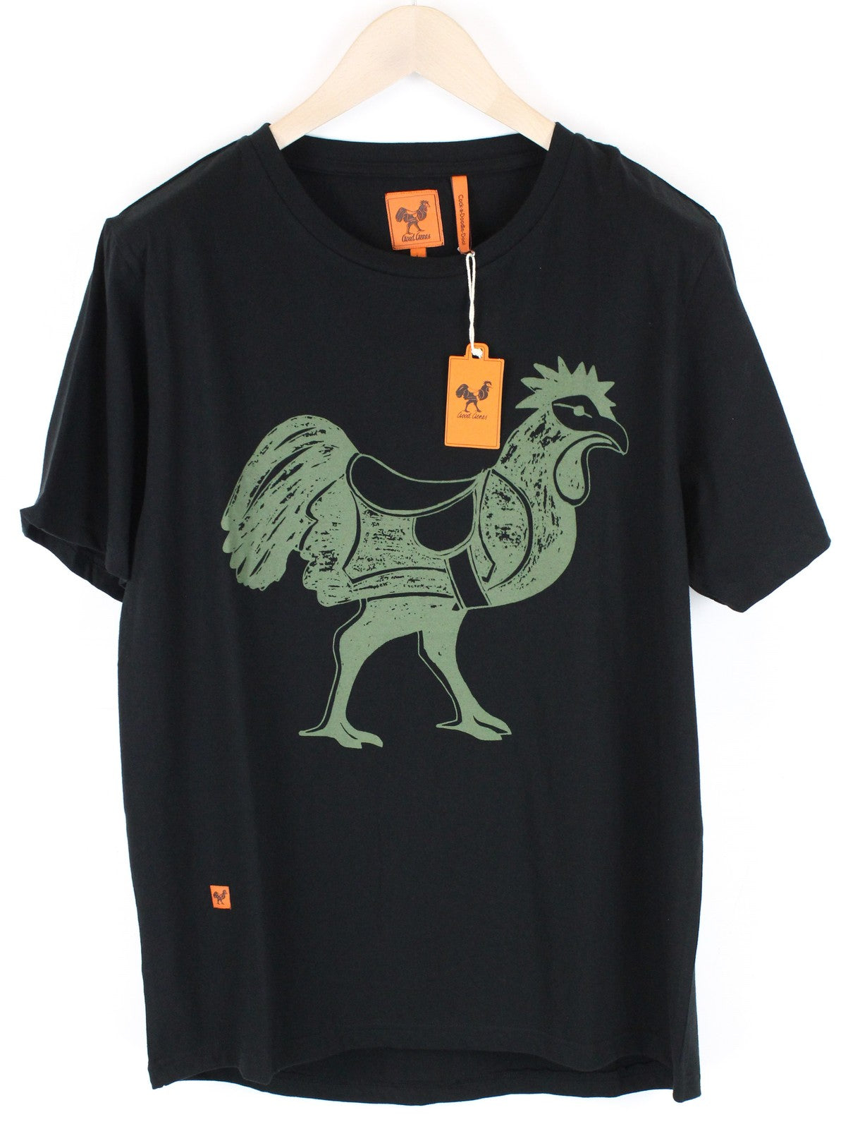 „GOOD GENES“ vyriški XL dydžio juodi medvilniniai marškinėliai trumpomis rankovėmis vasariniai 