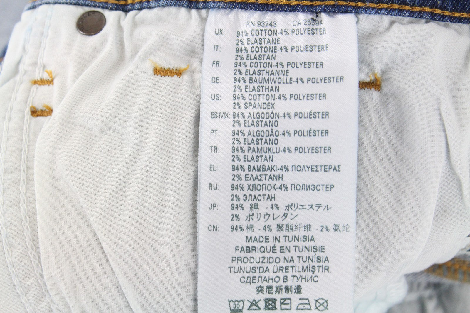 DIESEL D-Istort-SP 085AU vyriški džinsai W29/L32 itin aptempti, mėlyni, tamprūs 