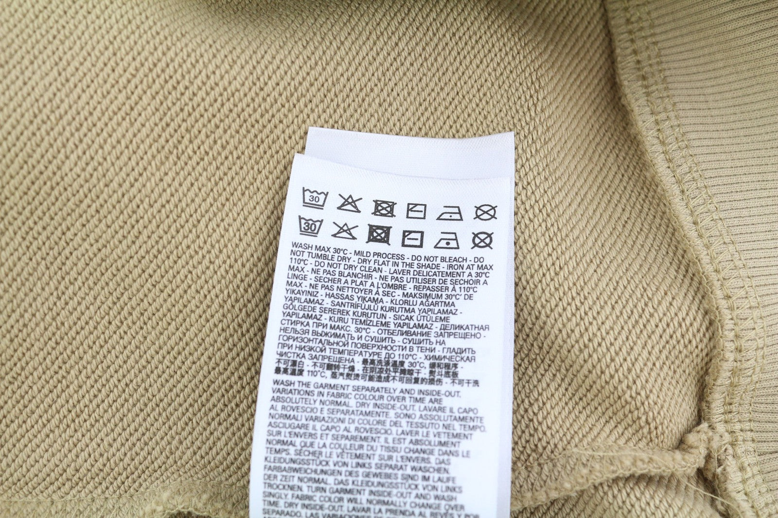 DIESEL F-Reggy-Hood New-Ita moteriškas džemperis su gobtuvu M, šviesiai rudas, rekomenduojama kaina 135 €