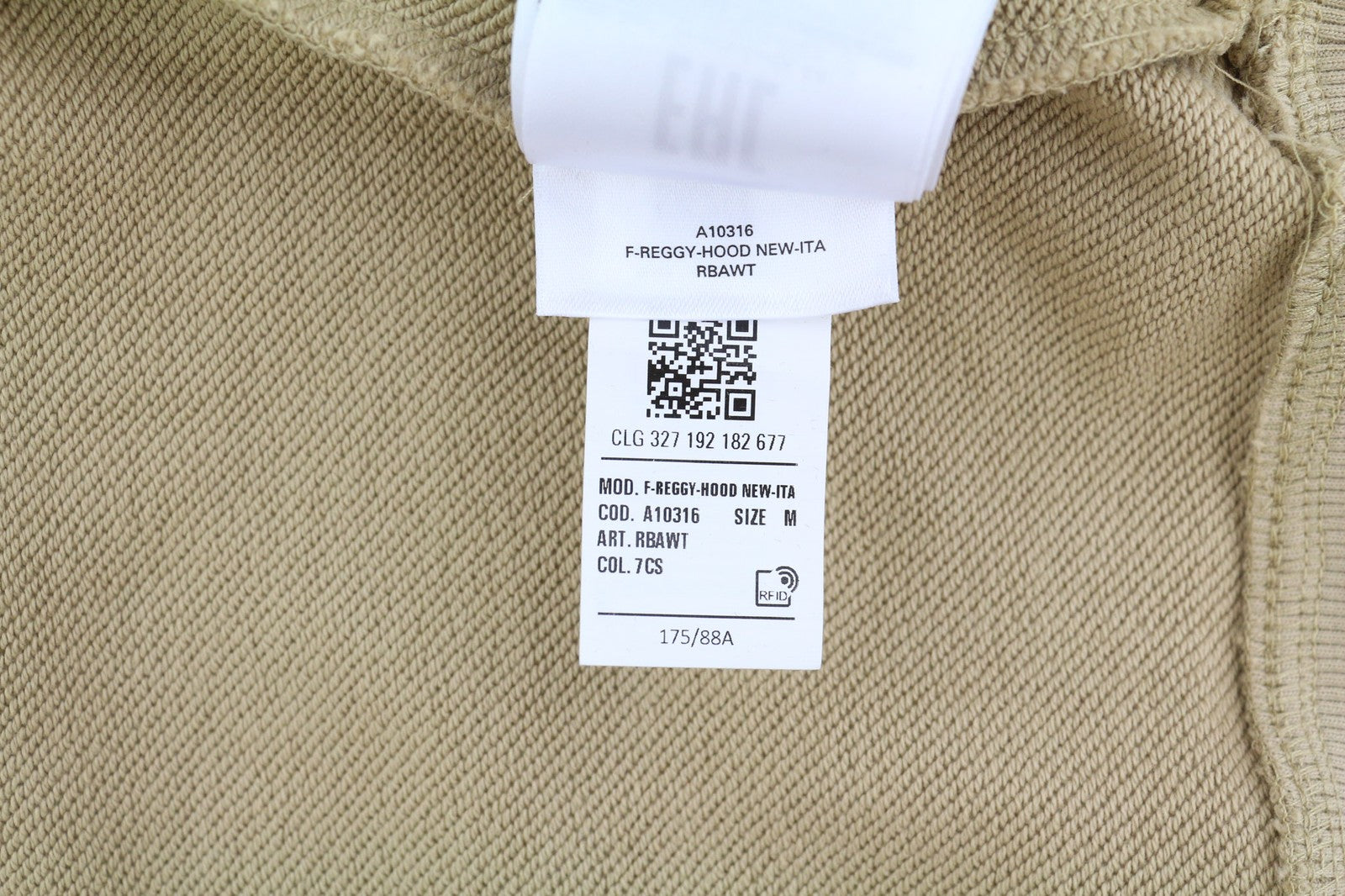 DIESEL F-Reggy-Hood New-Ita moteriškas džemperis su gobtuvu M, šviesiai rudas, rekomenduojama kaina 135 €