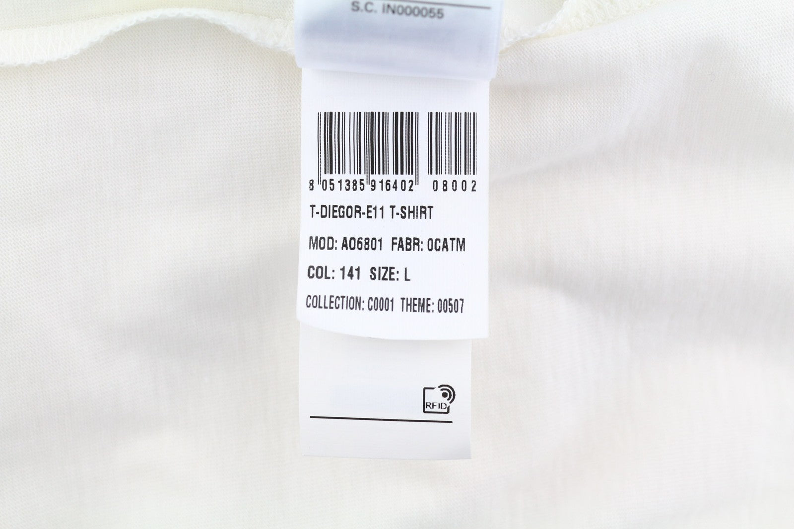 DIESEL T-Diegor-E11 vyriški marškinėliai L dydžio trumpomis rankovėmis, apvalia apykakle, trikotažiniai, RRP 70 € 