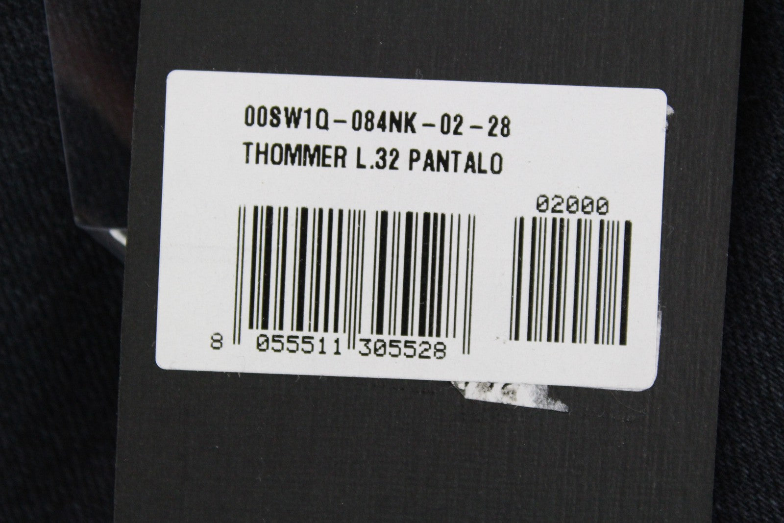 DIESEL Thommer 084NK vyriški džinsai W28/L32 Navy Cotton elasting Skinny Slim 