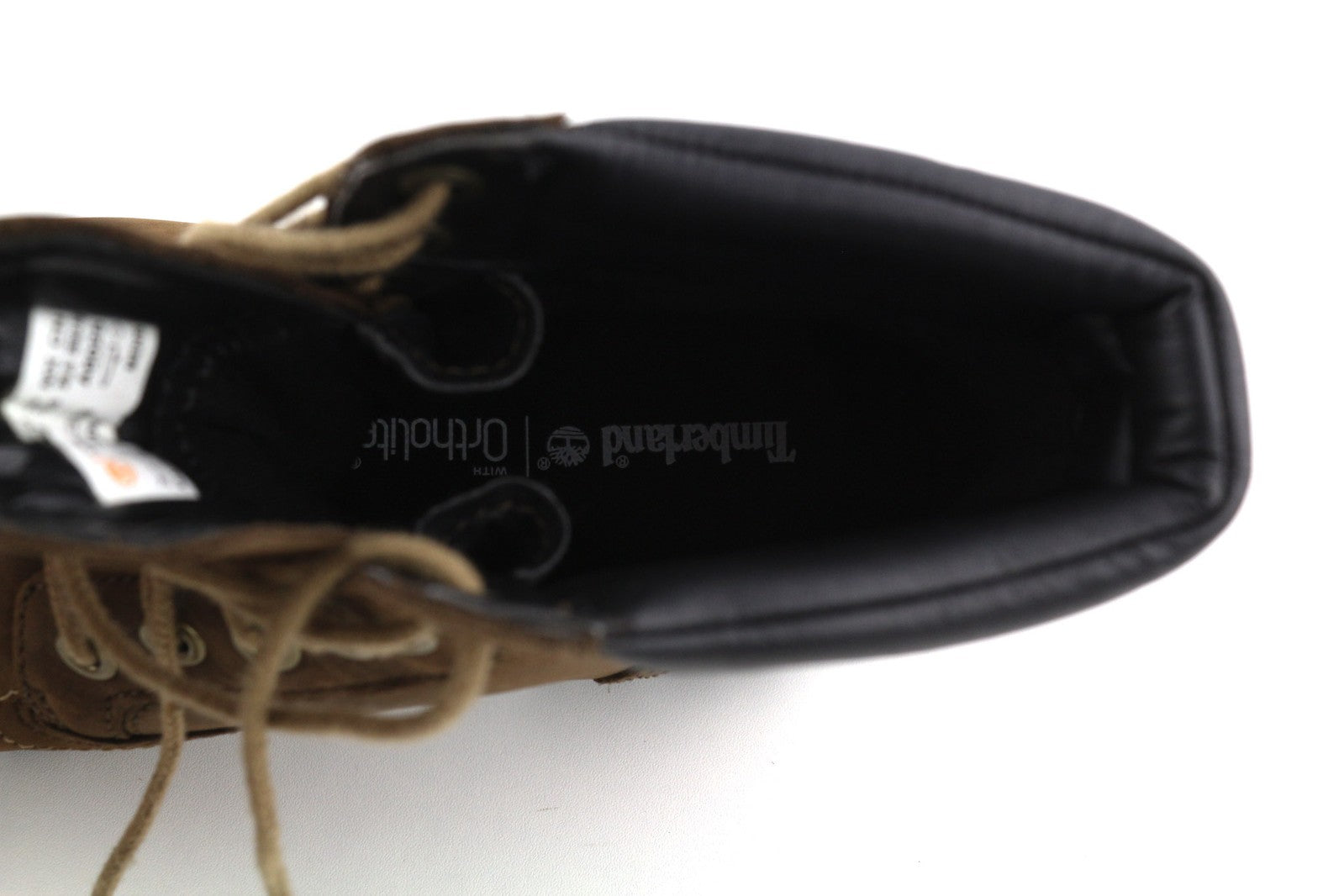 TIMBERLAND 6857B vyriški aulinukai EU40/41 rudi, odiniai, vandeniui atsparūs, Ortholite tipo aulinukai su čiurna 