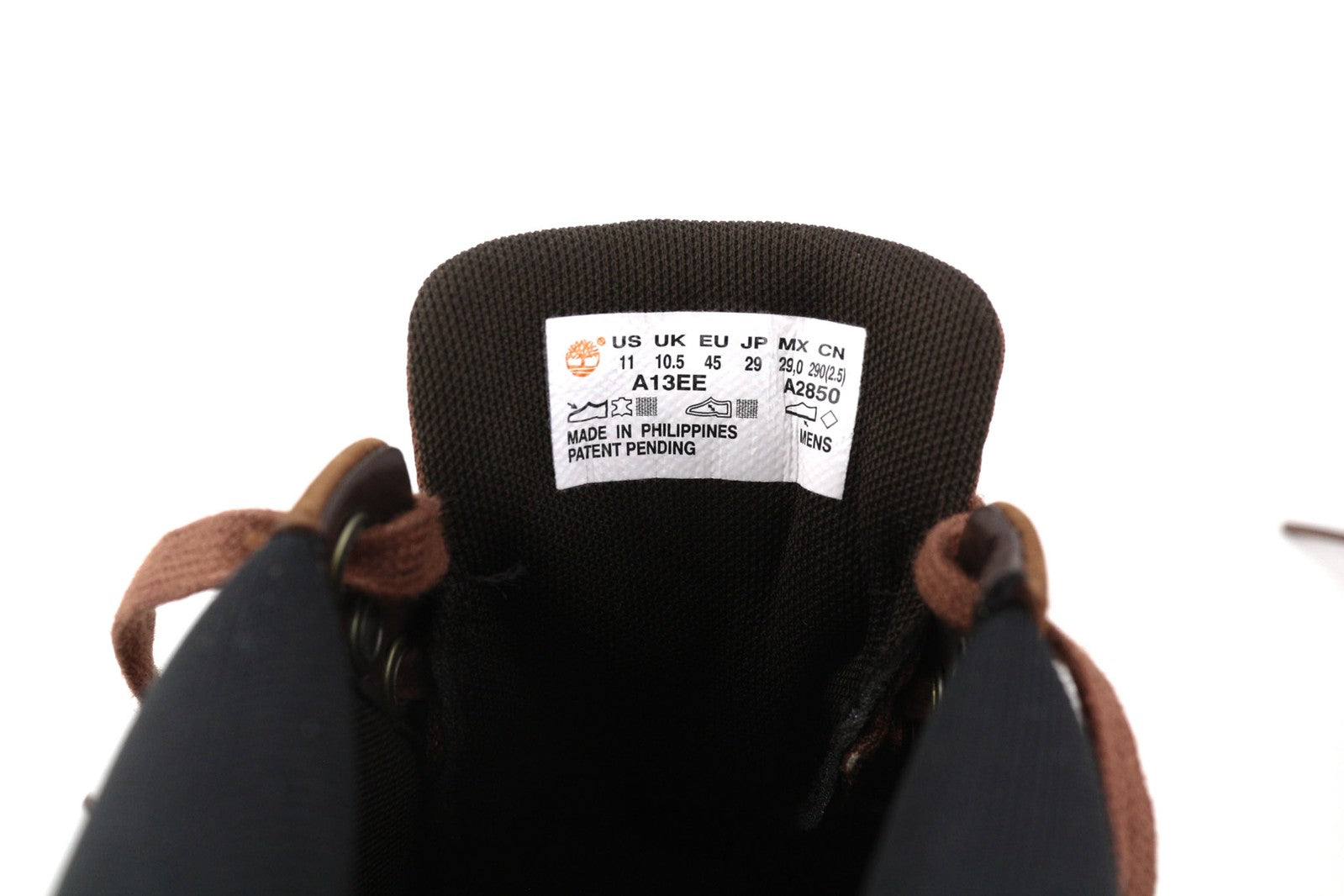 TIMBERLAND A13EE vyriški batai EU44/45 odiniai nėrinių „Sensorflex Comfort System“ 