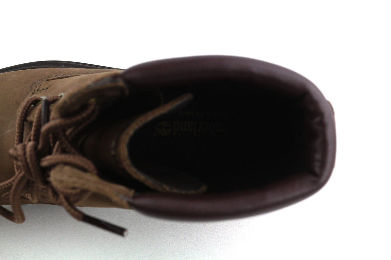 TIMBERLAND moteriški aulinukai EU41/41.5 rudi odiniai aulinukai su raišteliais, vandeniui atsparūs. 