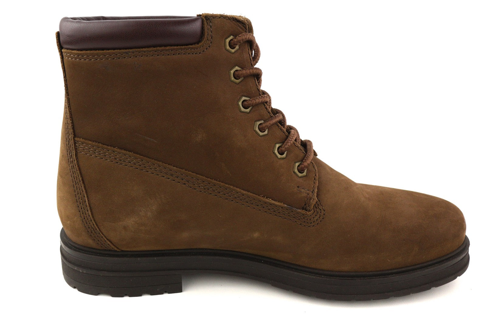 TIMBERLAND moteriški aulinukai EU41/41.5 rudi odiniai aulinukai su raišteliais, vandeniui atsparūs. 