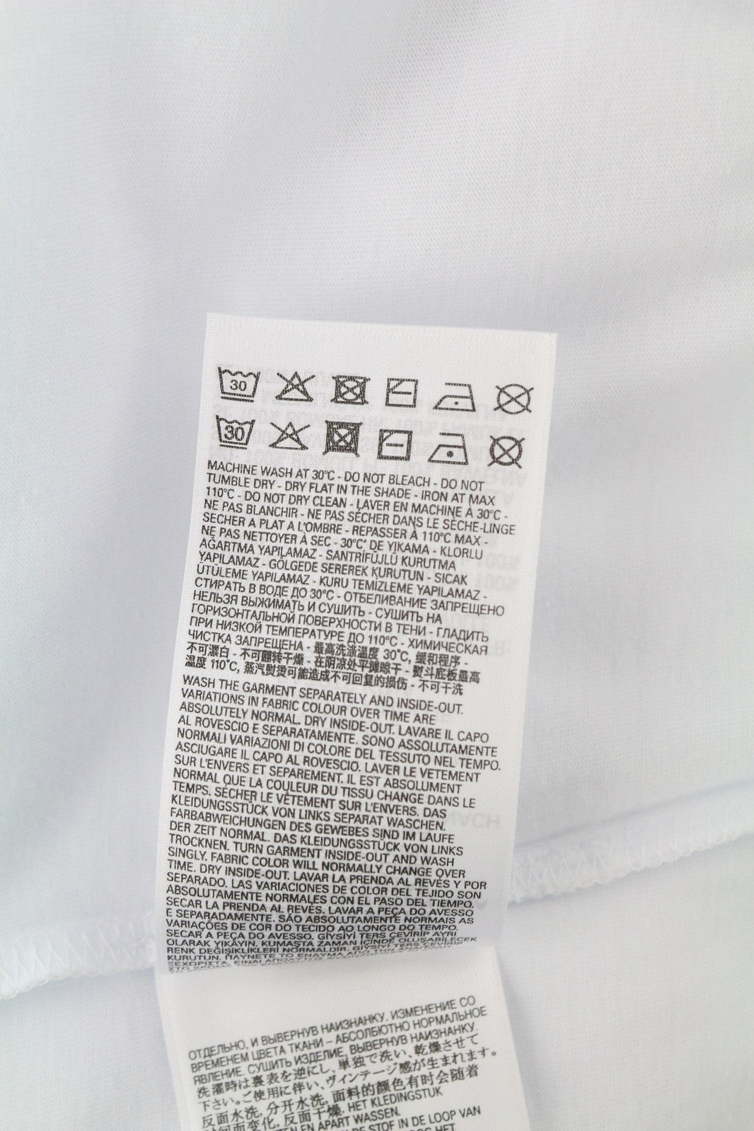 DIESEL T-Just-LS vyriškas džemperis L, baltas, megztinis apvalia kaklo iškirpte, ilgomis rankovėmis. 