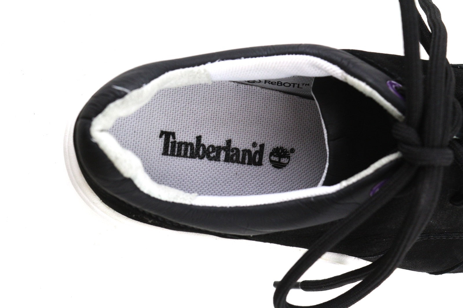 TIMBERLAND A211C-A3646 moteriški sportbačiai EU39/39.5 juodi odiniai sportbačiai su raišteliais 