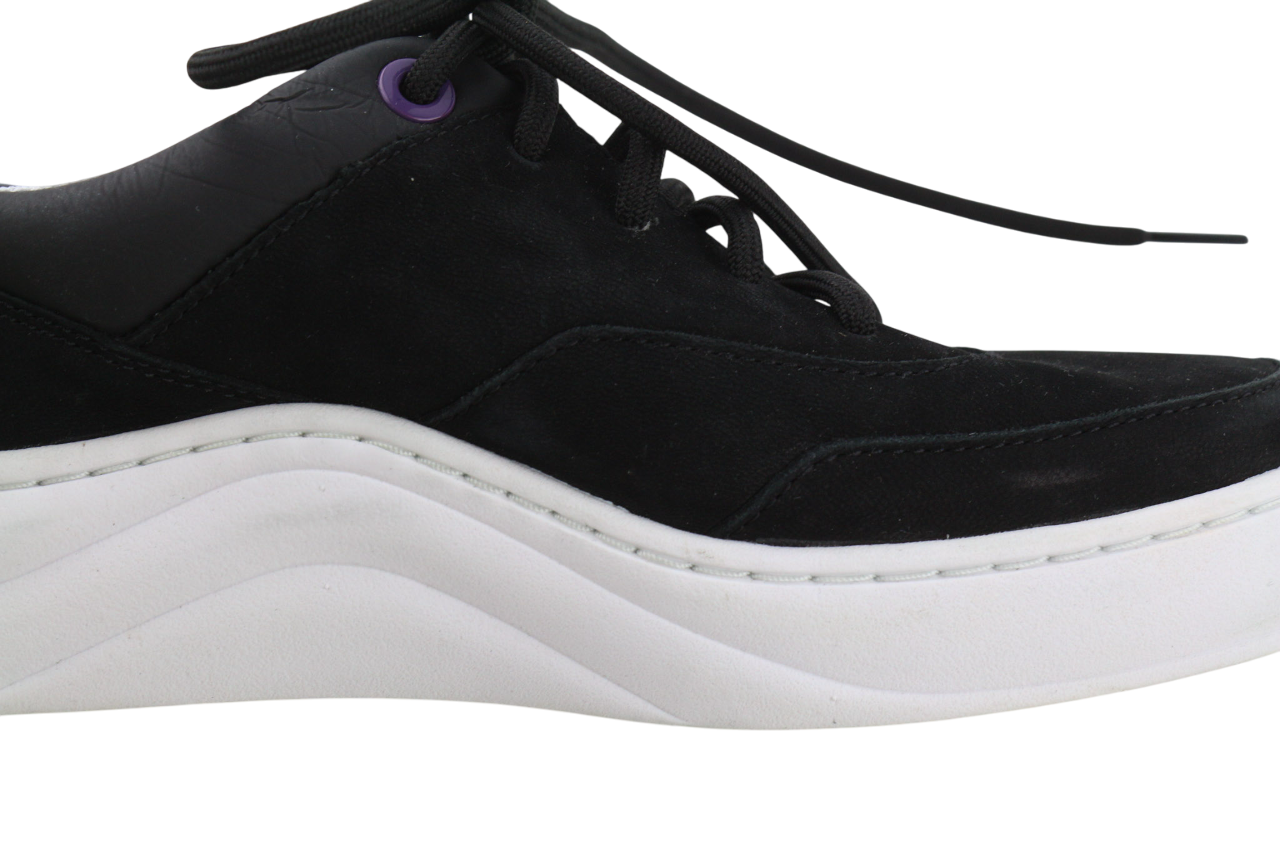 TIMBERLAND A211C-A3646 moteriški sportbačiai EU39/39.5 juodi odiniai sportbačiai su raišteliais 