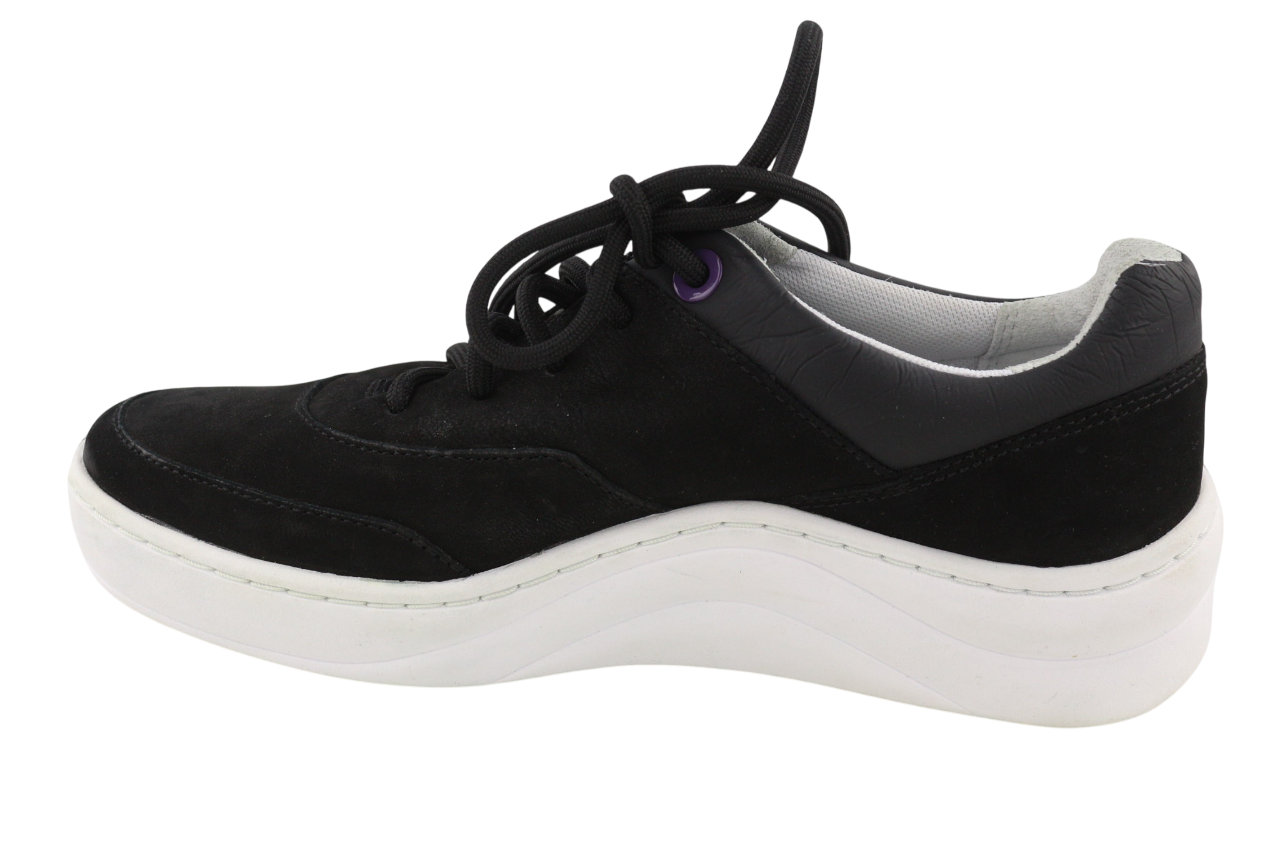 TIMBERLAND A211C-A3646 moteriški sportbačiai EU39/39.5 juodi odiniai sportbačiai su raišteliais 