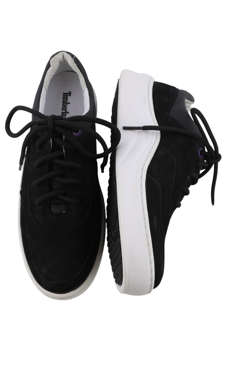 TIMBERLAND A211C-A3646 moteriški sportbačiai EU39/39.5 juodi odiniai sportbačiai su raišteliais 