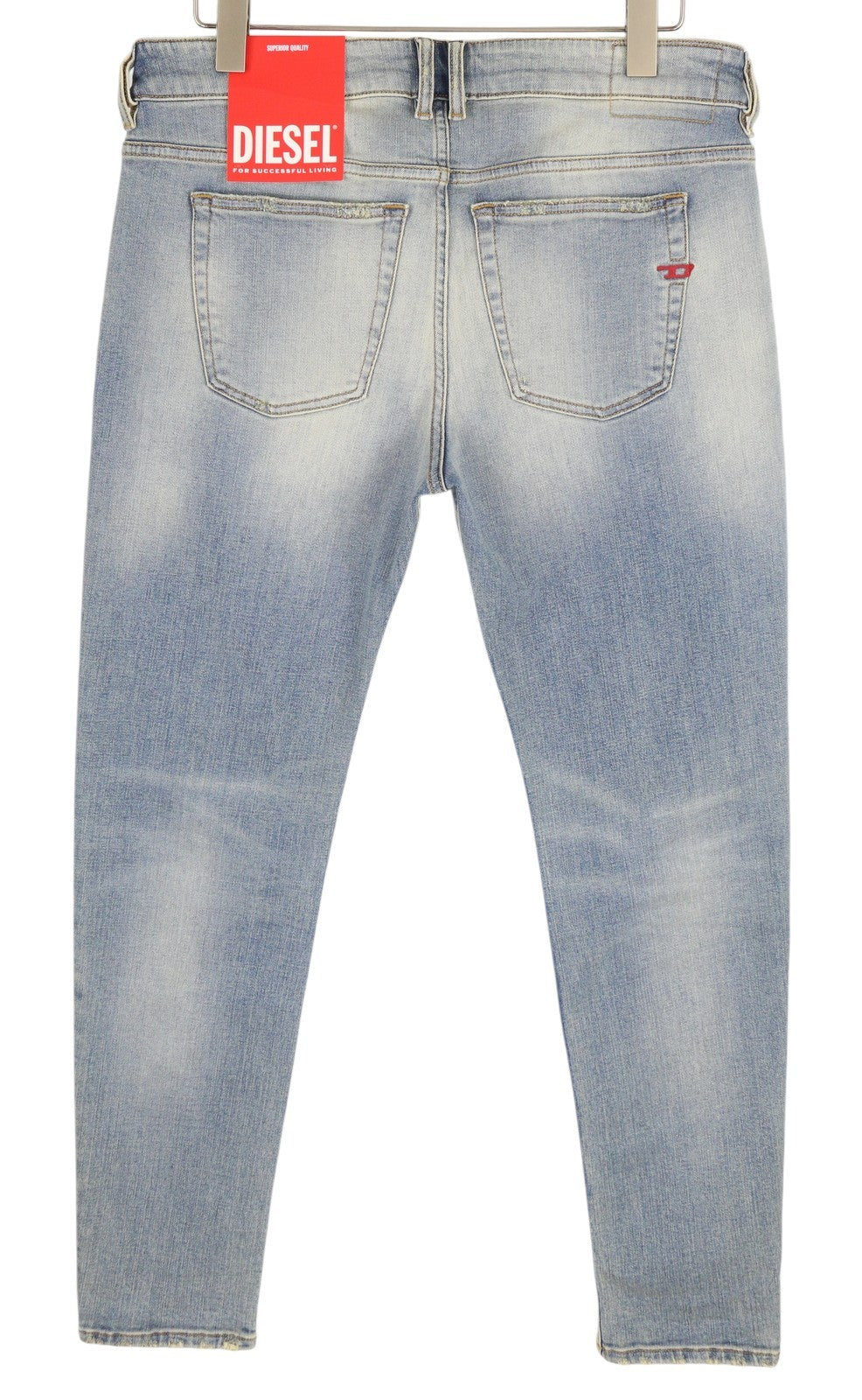 DIESEL 1979 Sleenker E9C01 vyriški džinsai W36/L30 Skinny Distress Blue RMK 275 € 