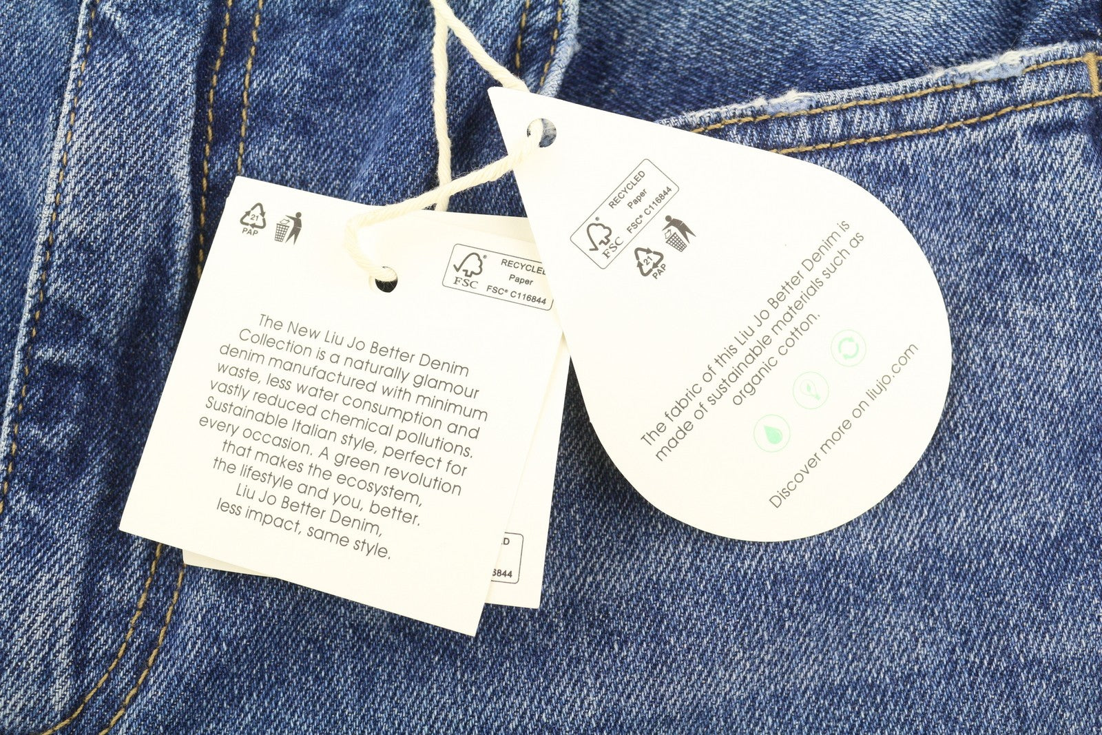 LIU JO moteriški džinsai W28 Slim Fit Unfinished Hems Zip Fly Washed Denim Blue Logo 