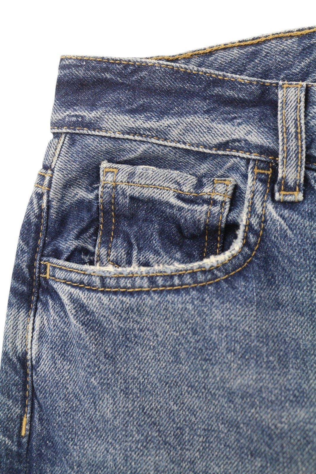 LIU JO moteriški džinsai W28 Slim Fit Unfinished Hems Zip Fly Washed Denim Blue Logo 