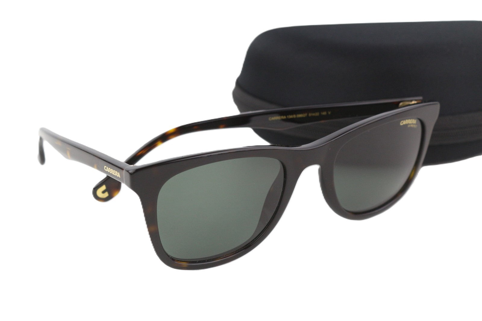 CARRERA 134/S vyriški akiniai nuo saulės su rudais gyvūnų raštais ir UV apsauga, unisex 086QT 