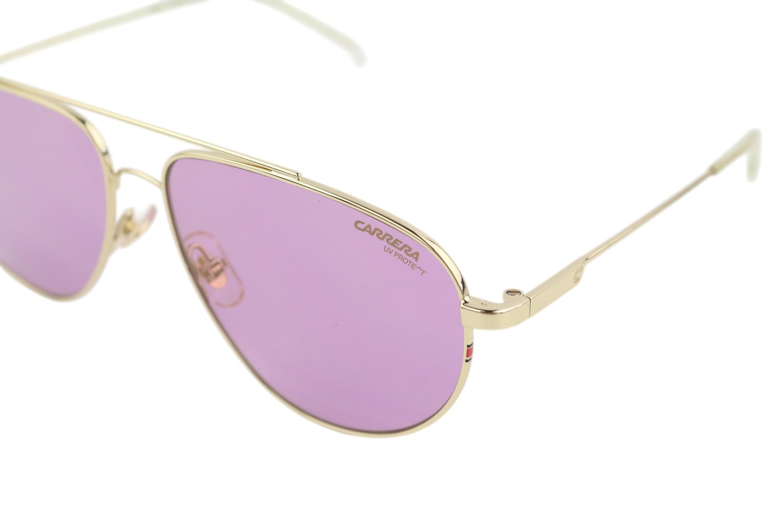 CARRERA S9E13 moteriški akiniai nuo saulės su auksiniu rėmeliu, pilotiniai, su apsauga nuo UV spindulių, 2015T/S 