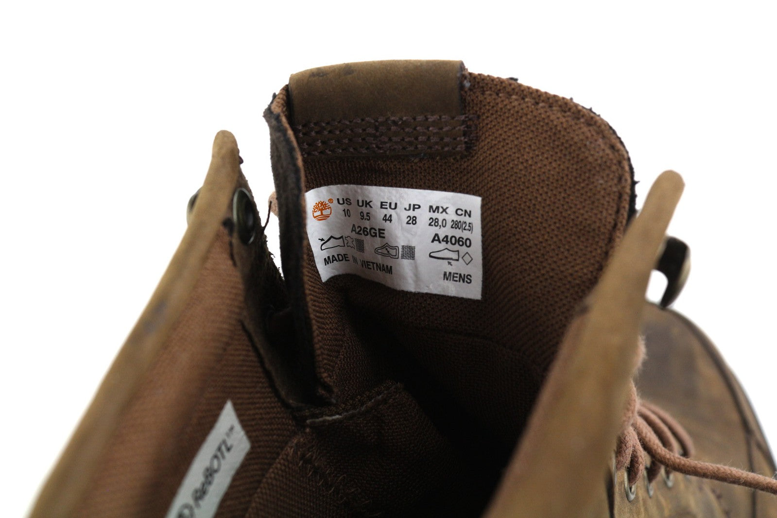 TIMBERLAND A26GE vyriški batai EU43/44 odiniai, vandeniui atsparūs, medienos sausi, ReBOTL 