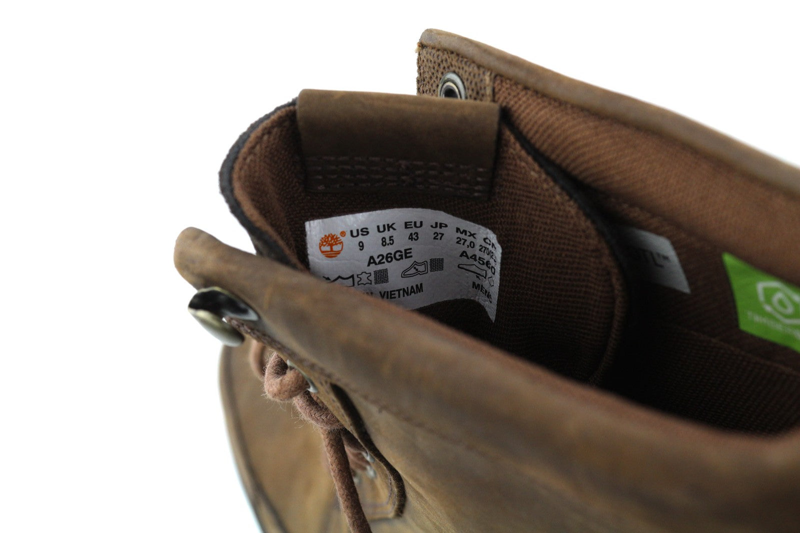 TIMBERLAND A26GE vyriški batai EU43/44 odiniai, vandeniui atsparūs, medienos sausi, ReBOTL 