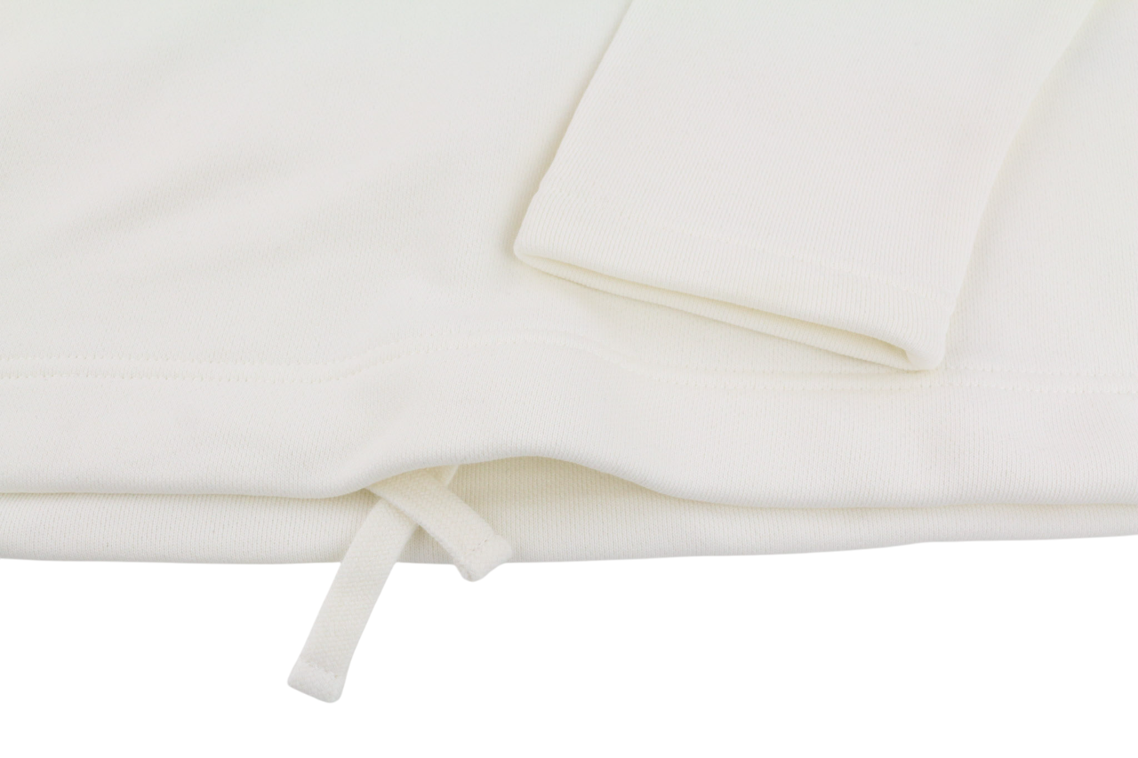 DIESEL S-Saint-Division vyriškas džemperis M, baltos spalvos, su puse užtrauktuko apykakle, rekomenduojama mažmeninė kaina – 299 € 