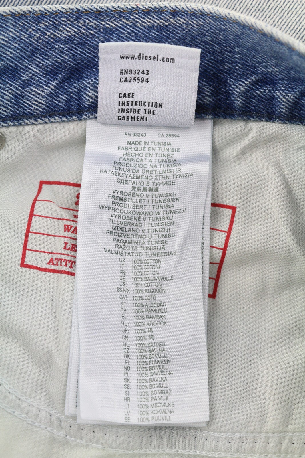 DIESEL 2010 D-MACS 09C14 vyriški džinsai W34/L30 laisvi tiesūs skalbtos mėlynos spalvos, RRP250