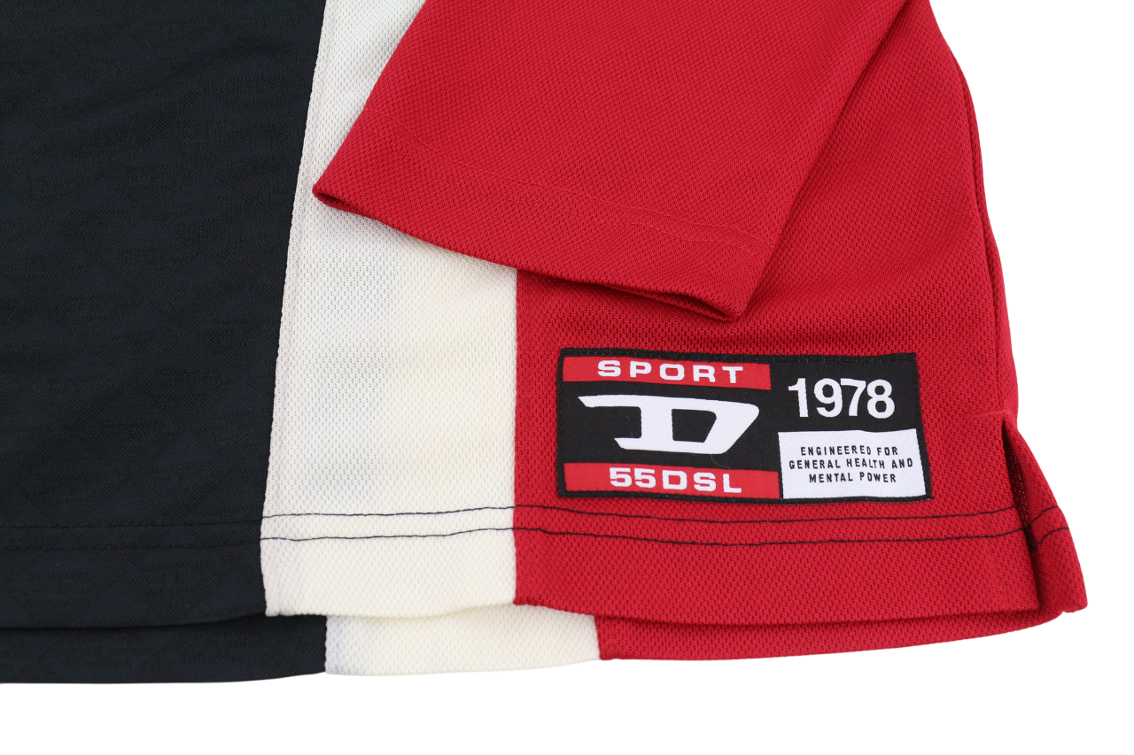 DIESEL Amtee-Breakdon-HT07 Vyriški megztiniai S megztiniai su V formos iškirpte, sportiniai RRP 150 