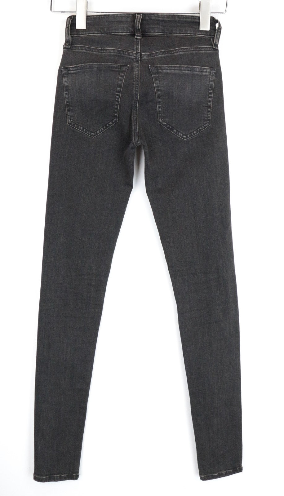 DIESEL Slandy 069BW W24/L32 pilki aptempti džinsai, ploni, tamprūs, moteriški