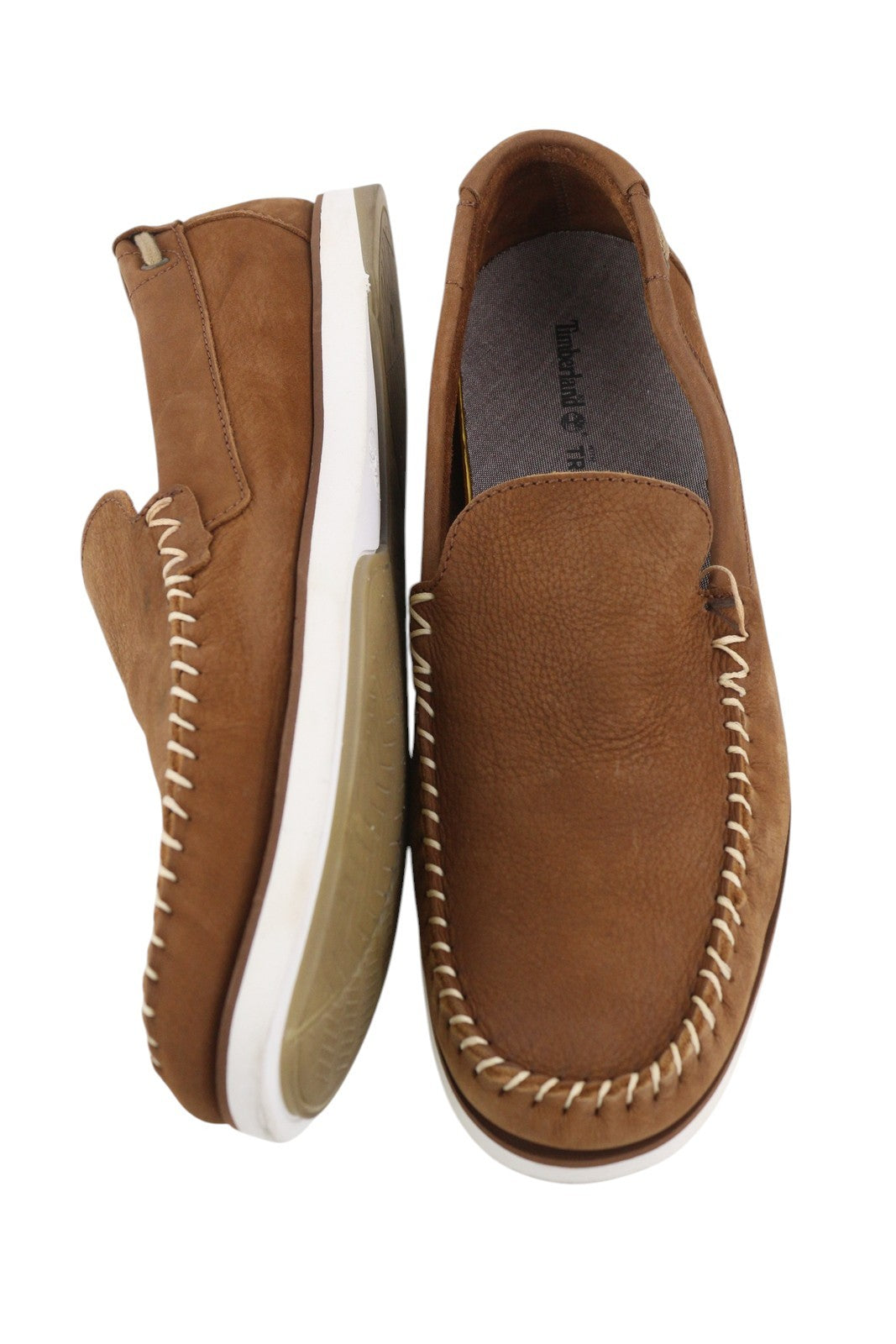 TIMBERLAND A2A92 vyriški batai, rudi, odiniai, plokšti, „True Cloud Comfort Logo“, A2A92 