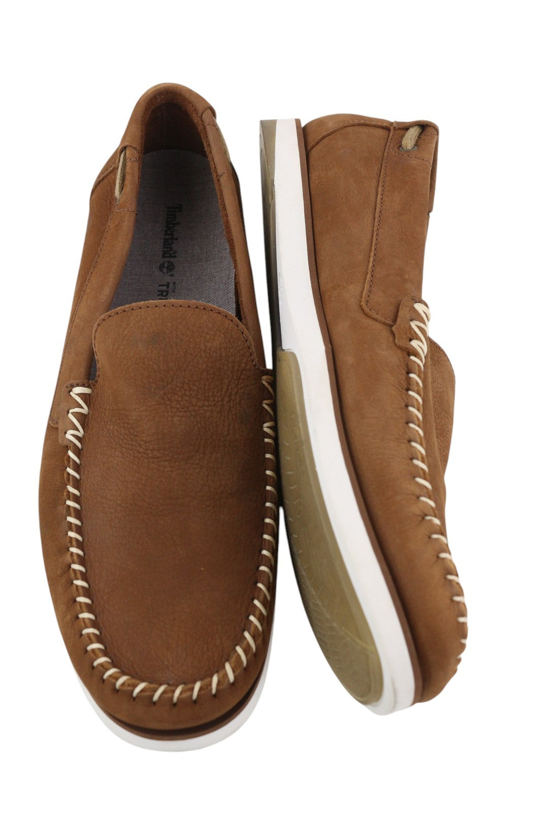 TIMBERLAND A2A92 vyriški batai, rudi, odiniai, plokšti, „True Cloud Comfort Logo“, A2A92 