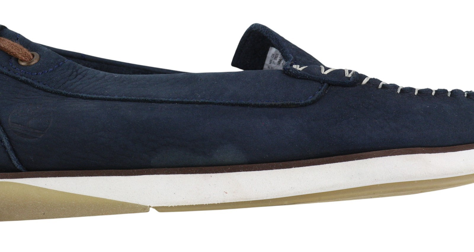 TIMBERLAND A2A8F vyriški batai, EU43, tamsiai mėlyni, odiniai, laiviniai, plokščiapadžiai, „True Cloud Comfort“ 