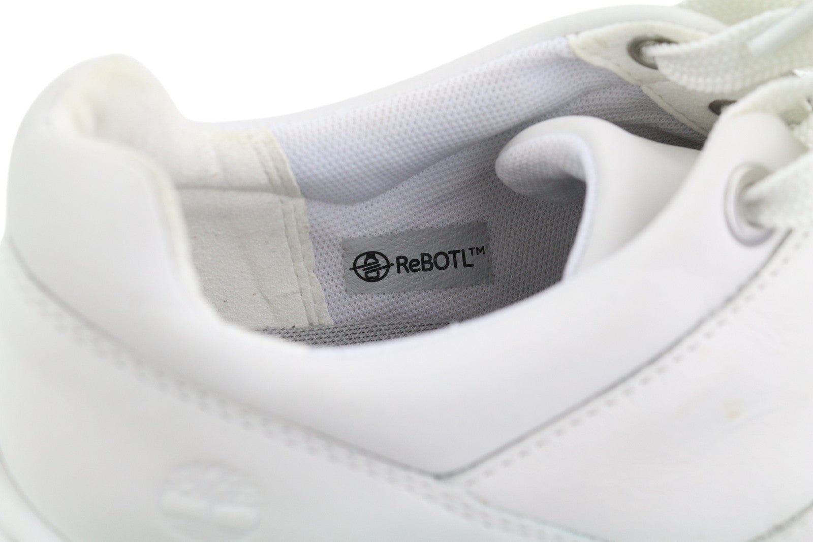 TIMBERLAND A2124 vyriški sportbačiai EU39/39.5 balti odiniai žemapadžiai sportbačiai ReBOTL 