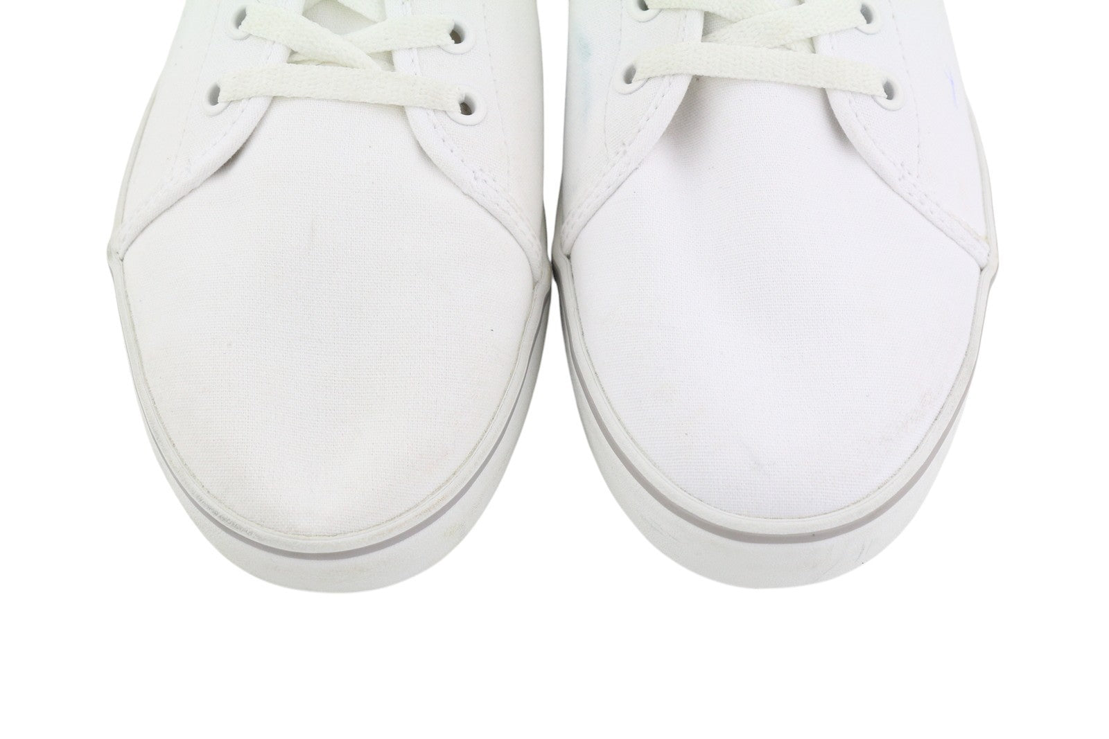 TIMBERLAND A2688 vyriški sportbačiai EU41/41.5 balti žemapadžiai sportbačiai su raišteliais ir migdolų nosimis 