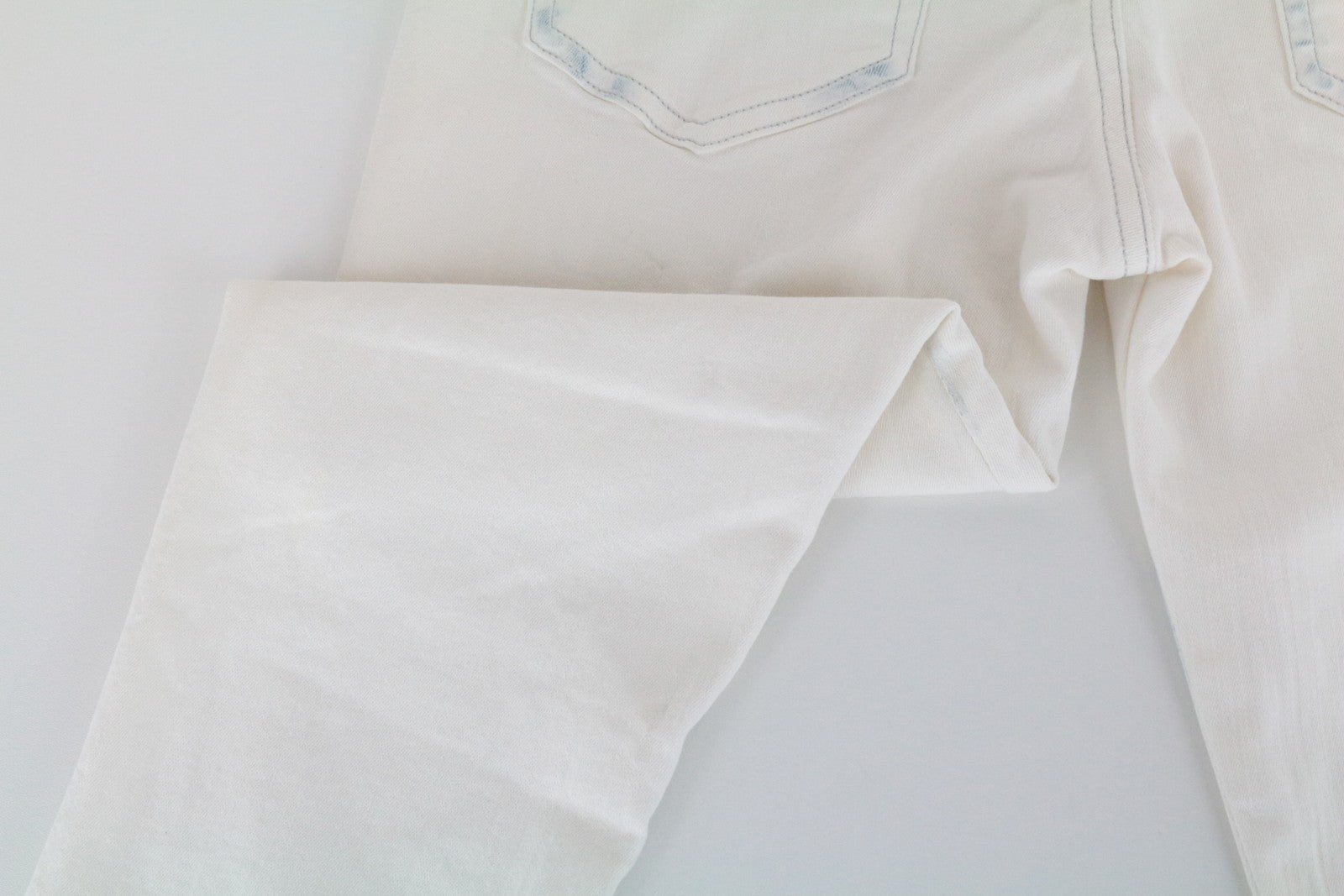 DIESEL Slandy 086AD moteriškos aptemptos džinsinės kelnės W26/L32 itin plonos, tamprios, baltos... 