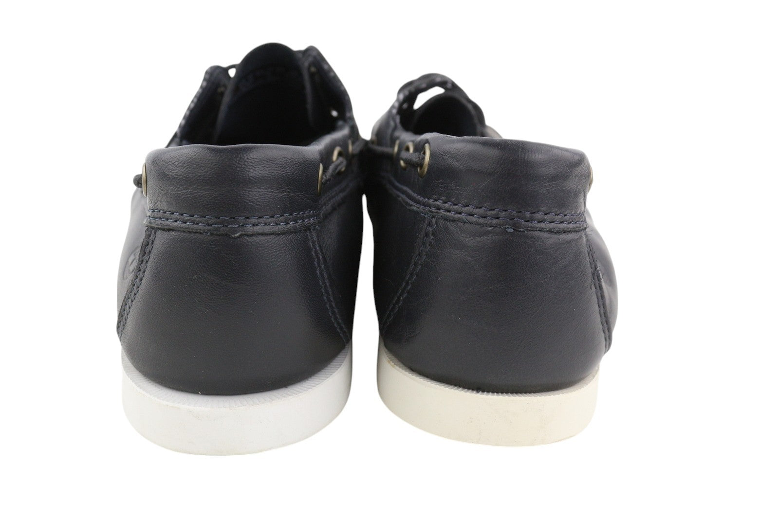 TIMBERLAND A199P vyriški batai EU43.5/44.5 juodi odiniai laivelio formos suvarstomi „Ortholite“ 