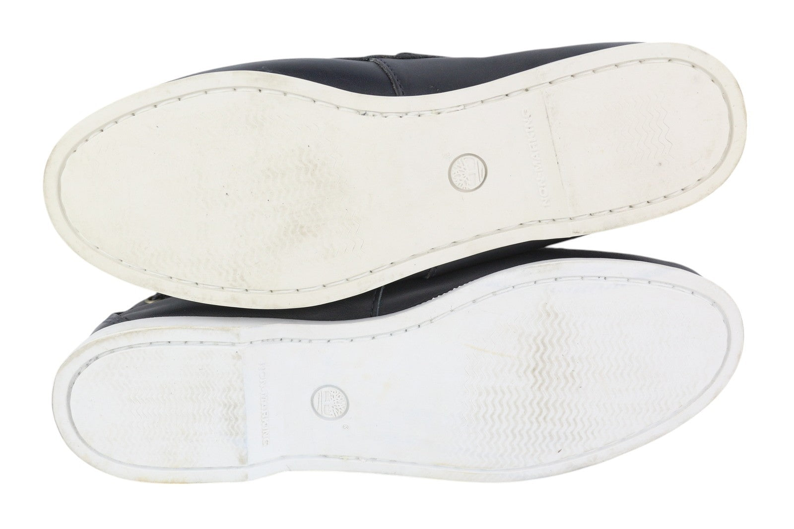 TIMBERLAND A199P vyriški batai EU43.5/44.5 juodi odiniai laivelio formos suvarstomi „Ortholite“ 